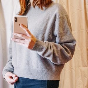 Uniqlo U Women Lambswool crew neck sweater